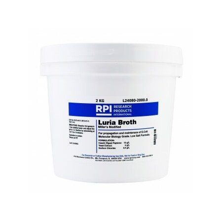 Rpi Luria Broth Miller's Modified, 2 KG L24080-2000.0
